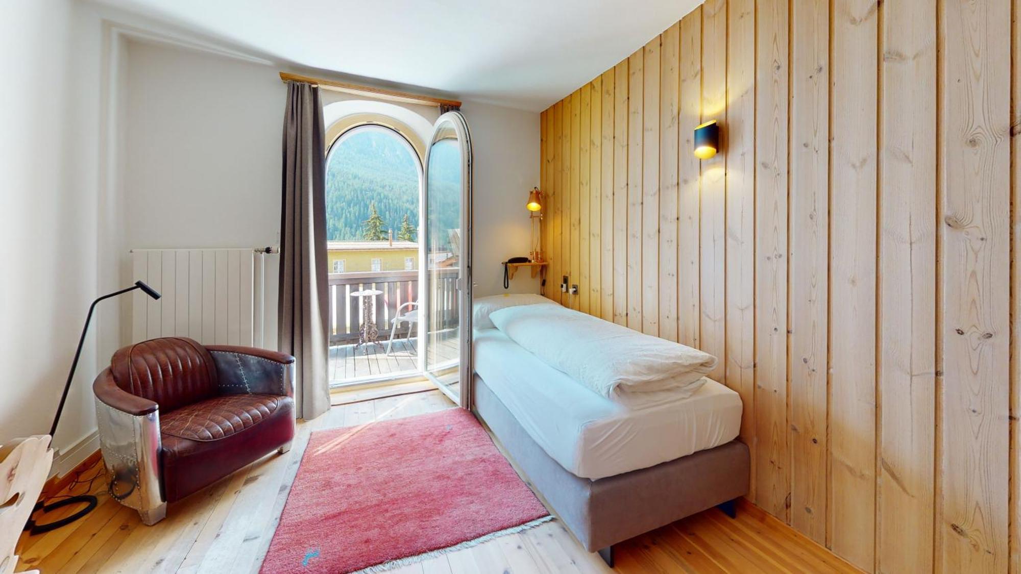 Hotel Traube Scuol Exterior foto